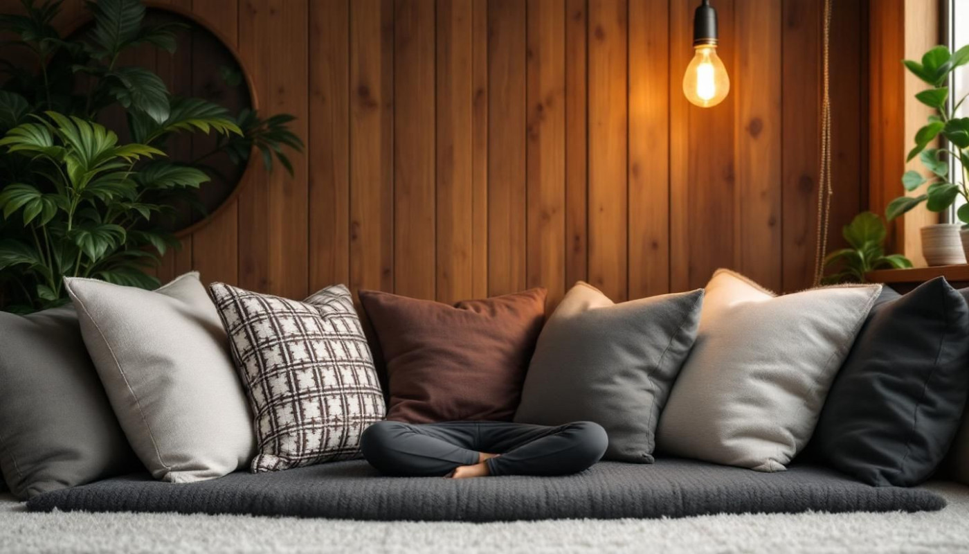 Créer un espace de méditation chez soi pour une détente quotidienne